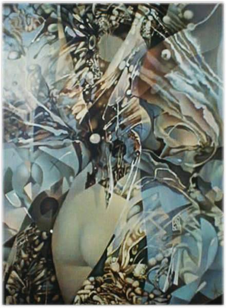 "Неприкаянная" х/м, 80х60, 1994 г.