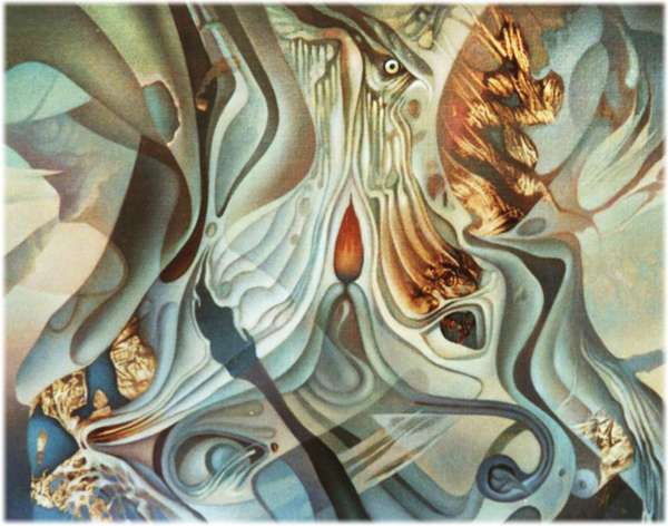 "Учитель шока" х/м, 40х30, 1995 г.