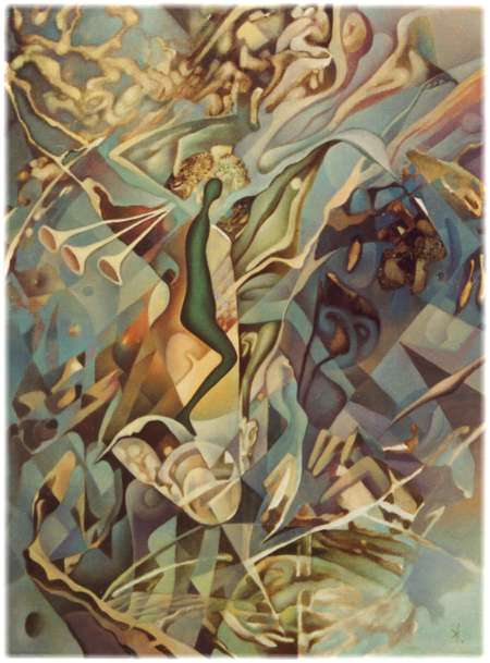 "Последний победитель" х/м, 80х60, 1992 г.