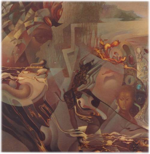 "К началу жизни" х/м, 55х55, 1995 г.