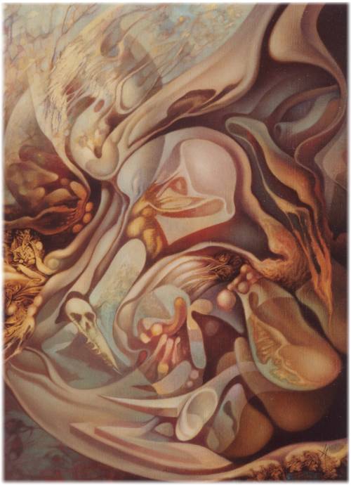 "Сознание" х/м, 80х60, 1999 г.