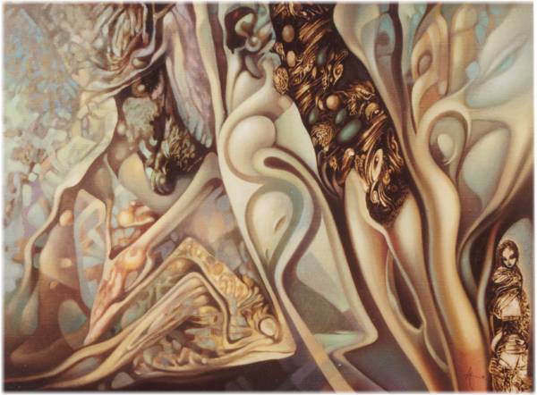 "Метаморфоза" х/м, 80х60, 2002 г.